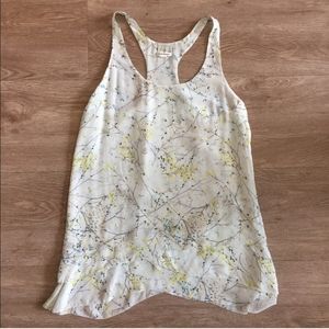 Club Monaco silk long top
